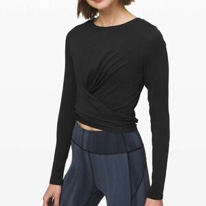 lululemon athletica Black Long Sleeve Top